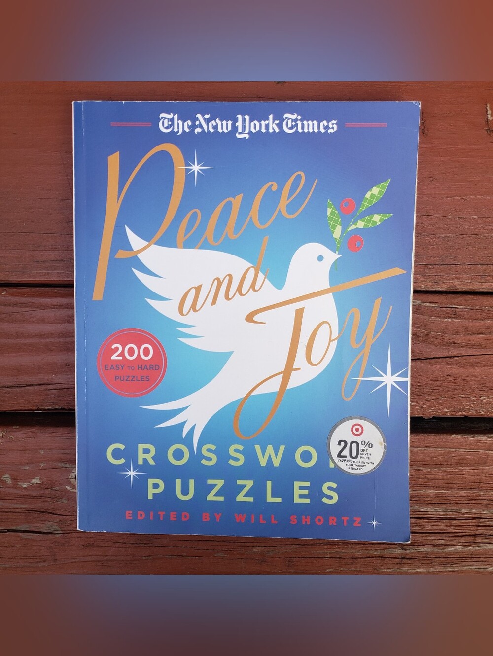 The New York Times Peace and Joy Crossword Puzzle Book